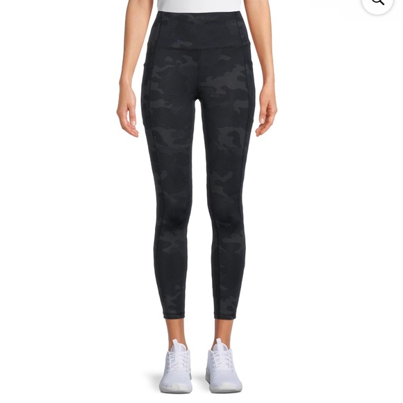 Avia Women's High Waist Crop Legging with Side Pockets, Size 2xl - Picture 8 of 9